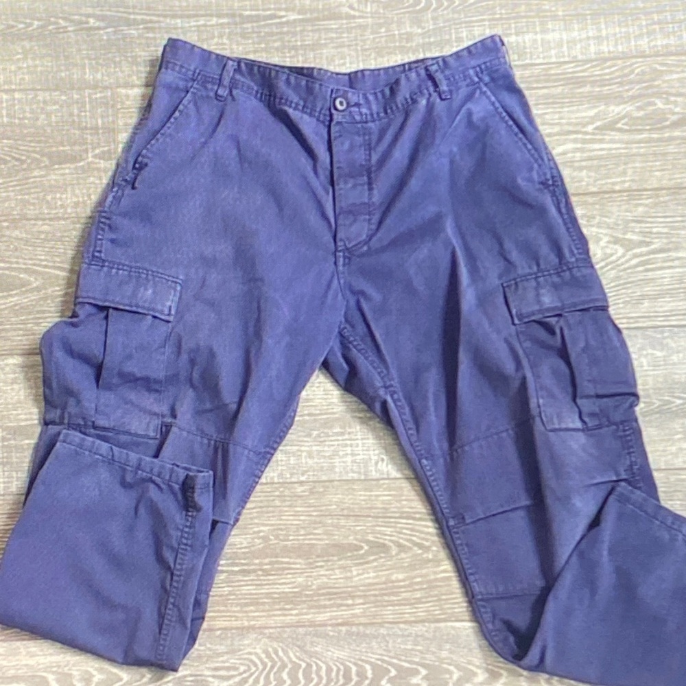 Men's Purple Cargo Pants